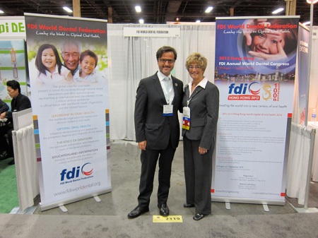 With Kathy Roth, ADA Past President.