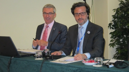 Me and Jean-Luc Eisele, FDI Executive Director.