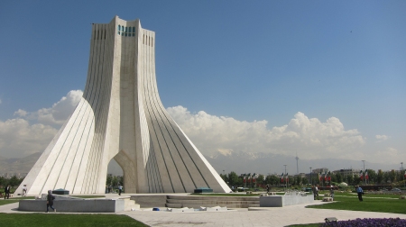 Azadi Monument, in Tehran.
